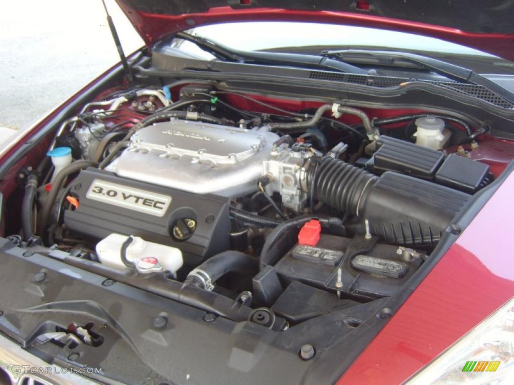 2006 Accord EX-L V6 Sedan - Redondo Red Pearl / Black photo #24