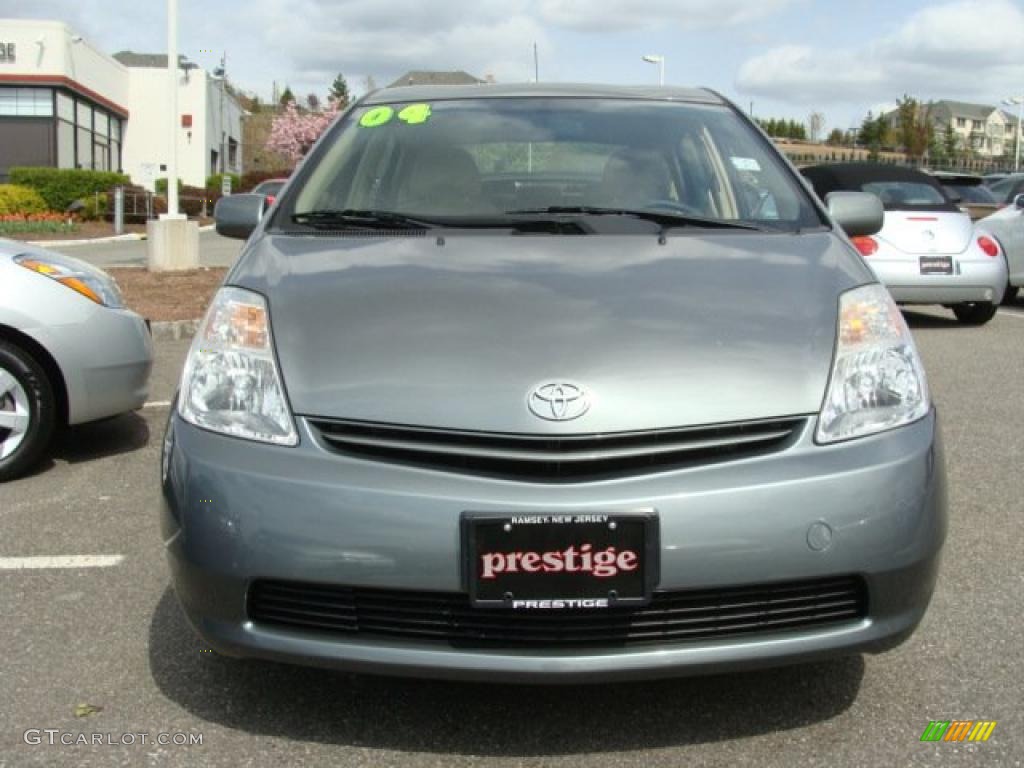 2004 Prius Hybrid - Tideland Pearl / Brown/Ivory photo #2