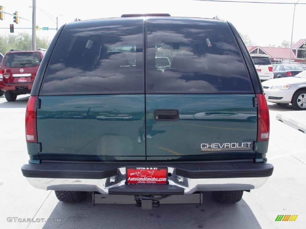 1995 Tahoe LS 4x4 - Emerald Green Metallic / Tan photo #6