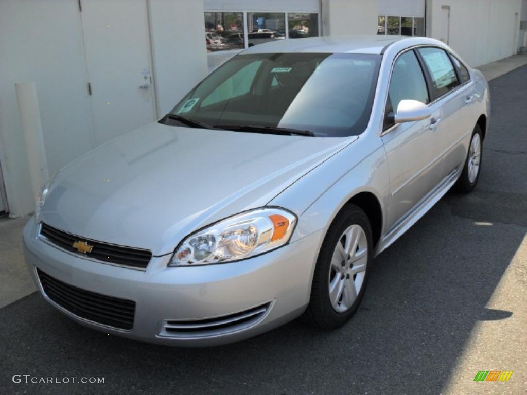 2010 Impala LS - Silver Ice Metallic / Ebony photo #1