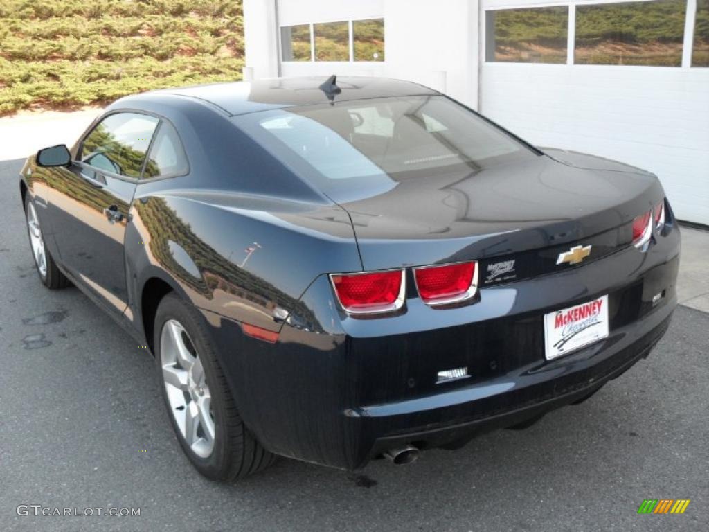 2010 Camaro LT Coupe - Imperial Blue Metallic / Black photo #2