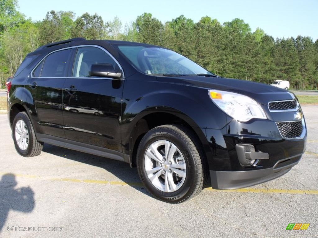 2010 Equinox LT - Black / Jet Black/Light Titanium photo #7