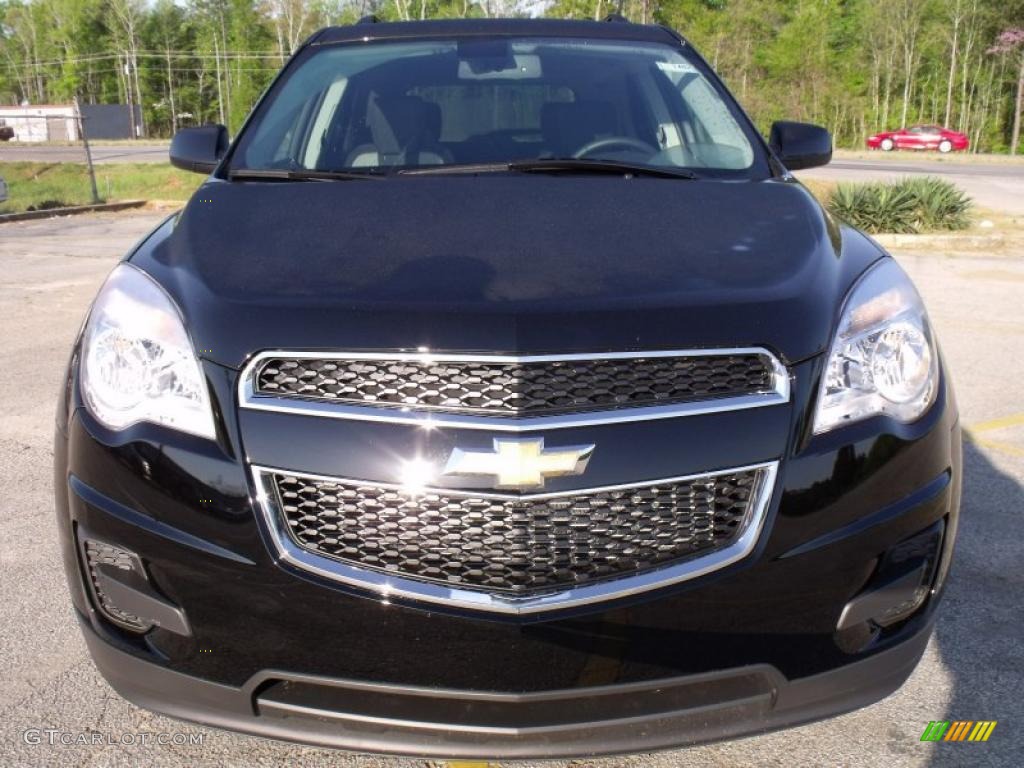 2010 Equinox LT - Black / Jet Black/Light Titanium photo #8