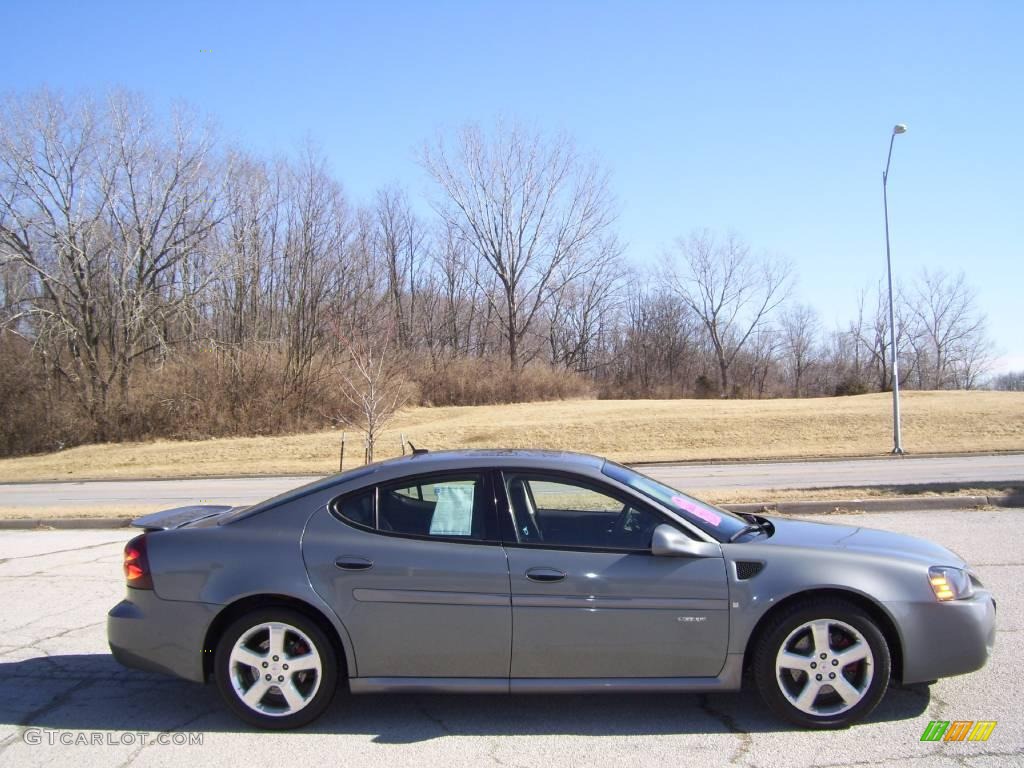 2008 Grand Prix GXP Sedan - Shadow Gray Metallic / Ebony photo #1