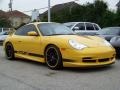 2004 Speed Yellow Porsche 911 GT3  photo #4