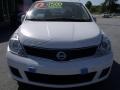 2010 Fresh Powder White Nissan Versa 1.8 S Sedan  photo #8