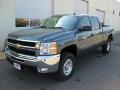 2010 Blue Granite Metallic Chevrolet Silverado 2500HD LT Crew Cab 4x4  photo #1