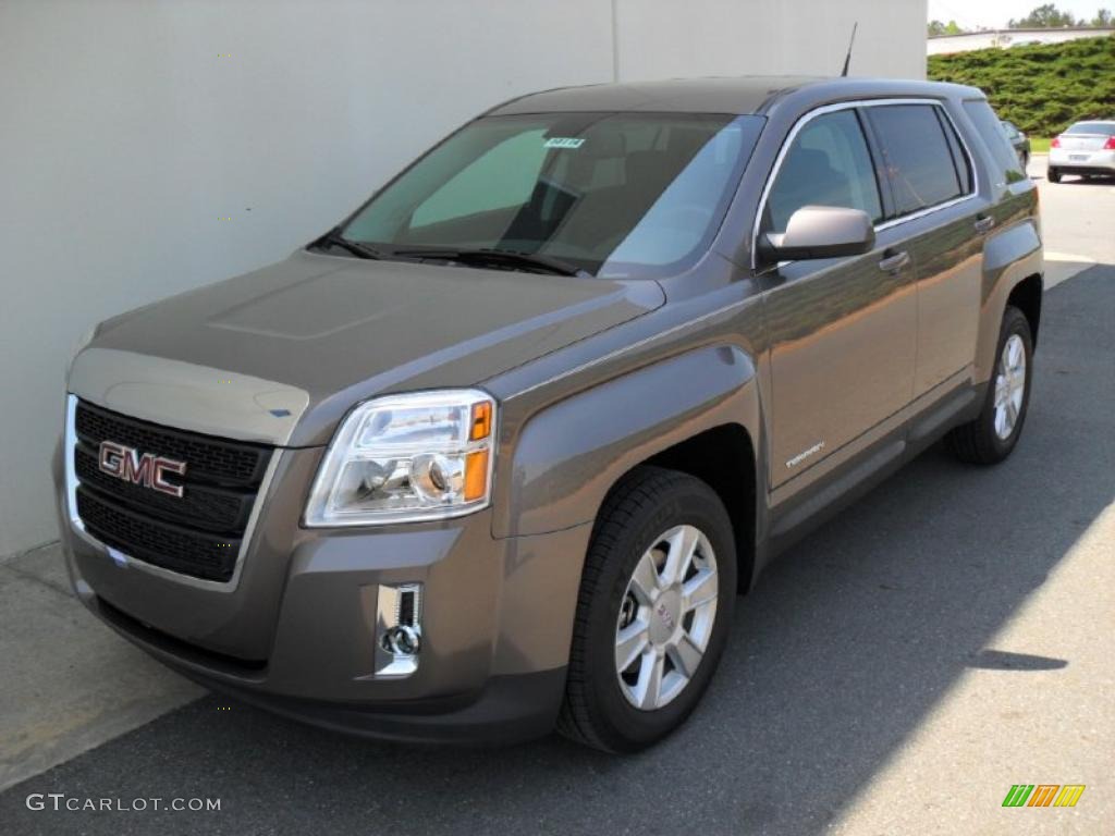 2010 Terrain SLE - Mocha Steel Metallic / Jet Black photo #1