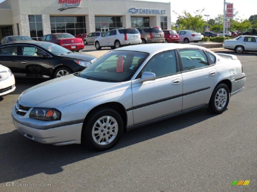 2002 Impala  - Galaxy Silver Metallic / Medium Gray photo #1