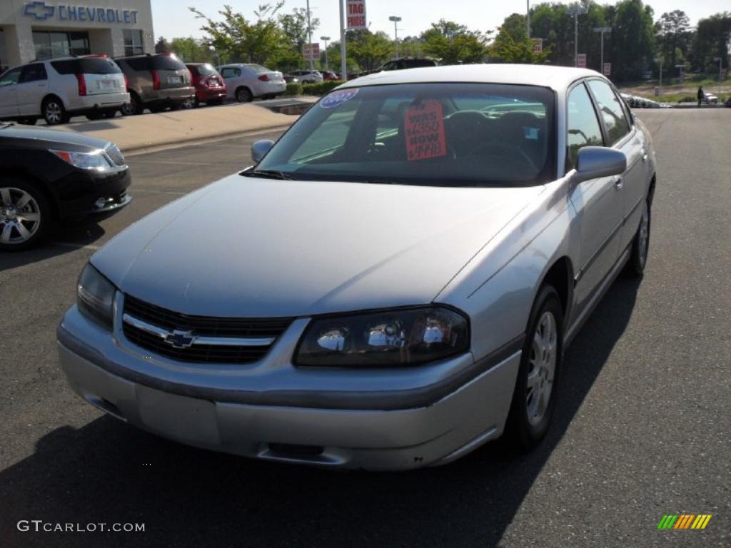 2002 Impala  - Galaxy Silver Metallic / Medium Gray photo #6