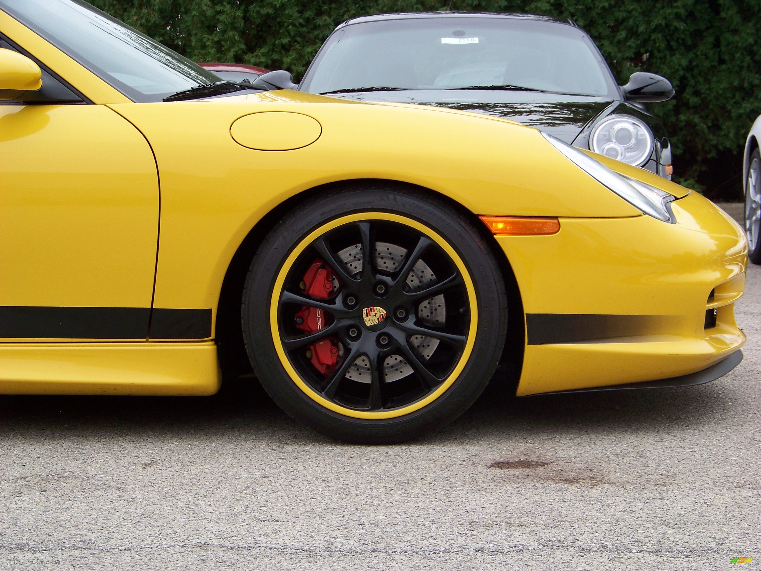 2004 911 GT3 - Speed Yellow / Black photo #7