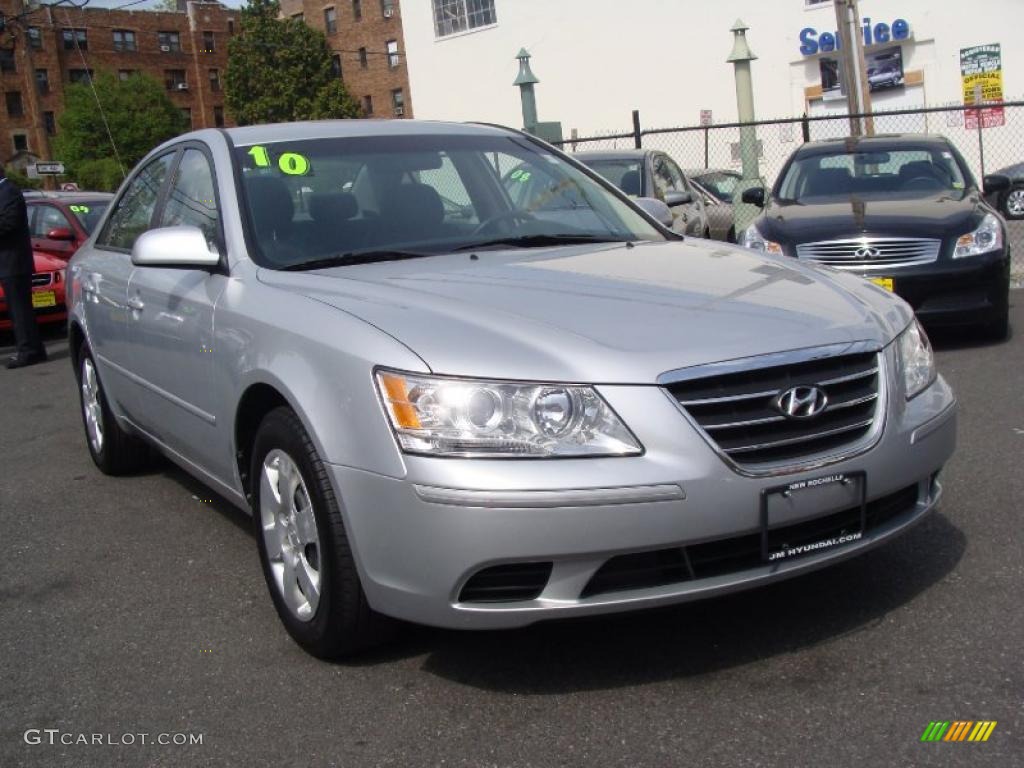 2010 Sonata GLS - Radiant Silver / Gray photo #3