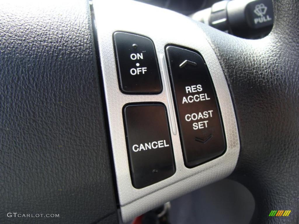 2007 Elantra GLS Sedan - Black Pearl / Gray photo #20
