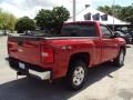 2007 Victory Red Chevrolet Silverado 1500 LS Regular Cab 4x4  photo #7