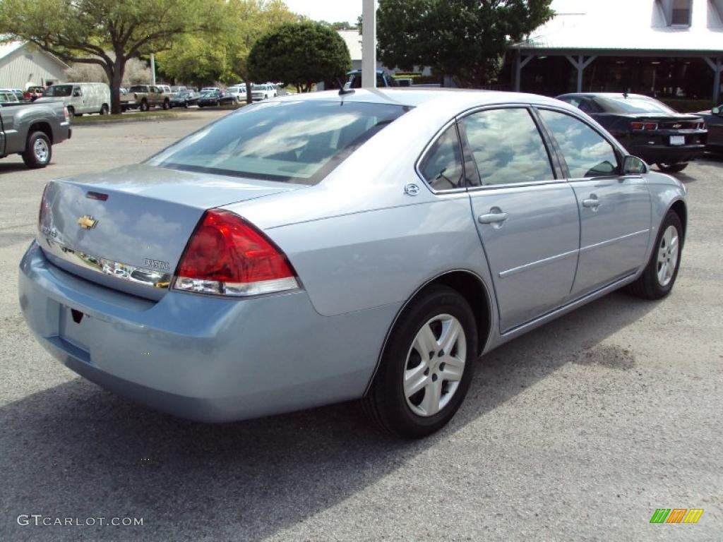 2006 Impala LS - Glacier Blue Metallic / Gray photo #8