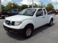 Avalanche White - Frontier XE King Cab Photo No. 1