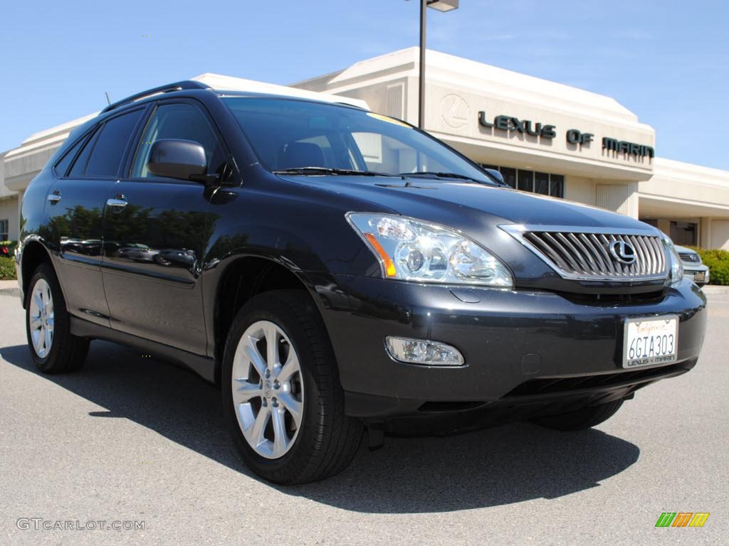 2009 RX 350 AWD - Smokey Granite / Black photo #1