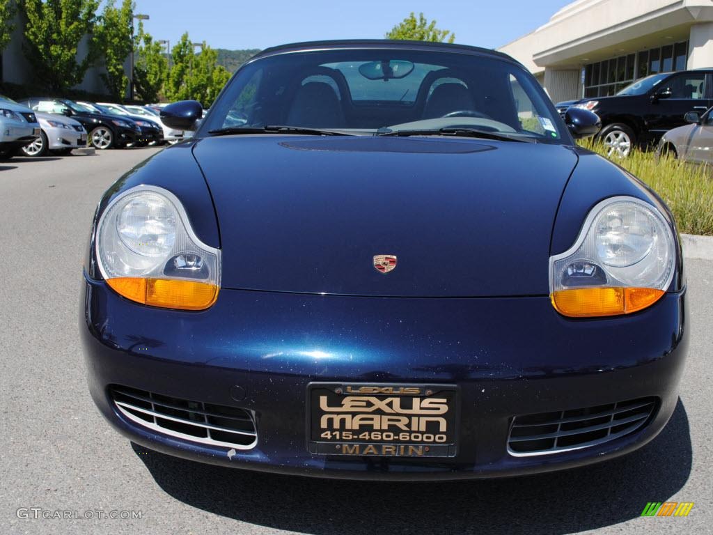 1997 Boxster  - Ocean Blue Metallic / Graphite Grey photo #2