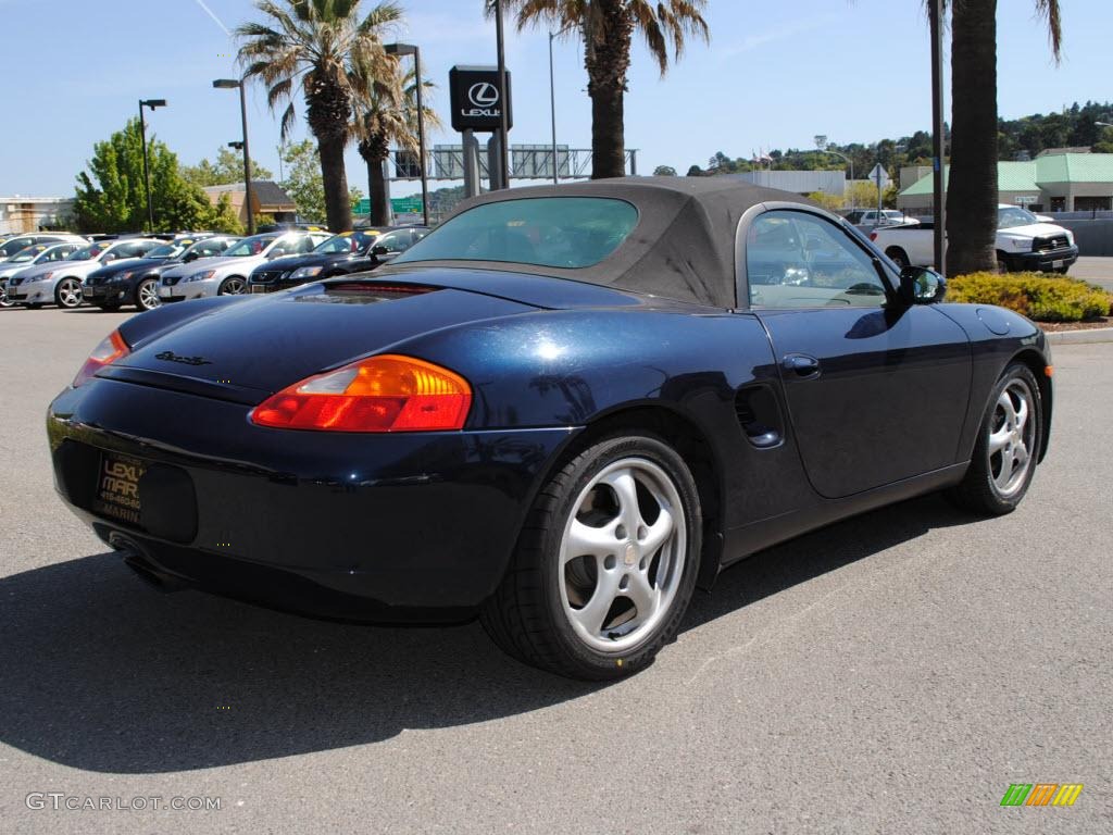 1997 Boxster  - Ocean Blue Metallic / Graphite Grey photo #7
