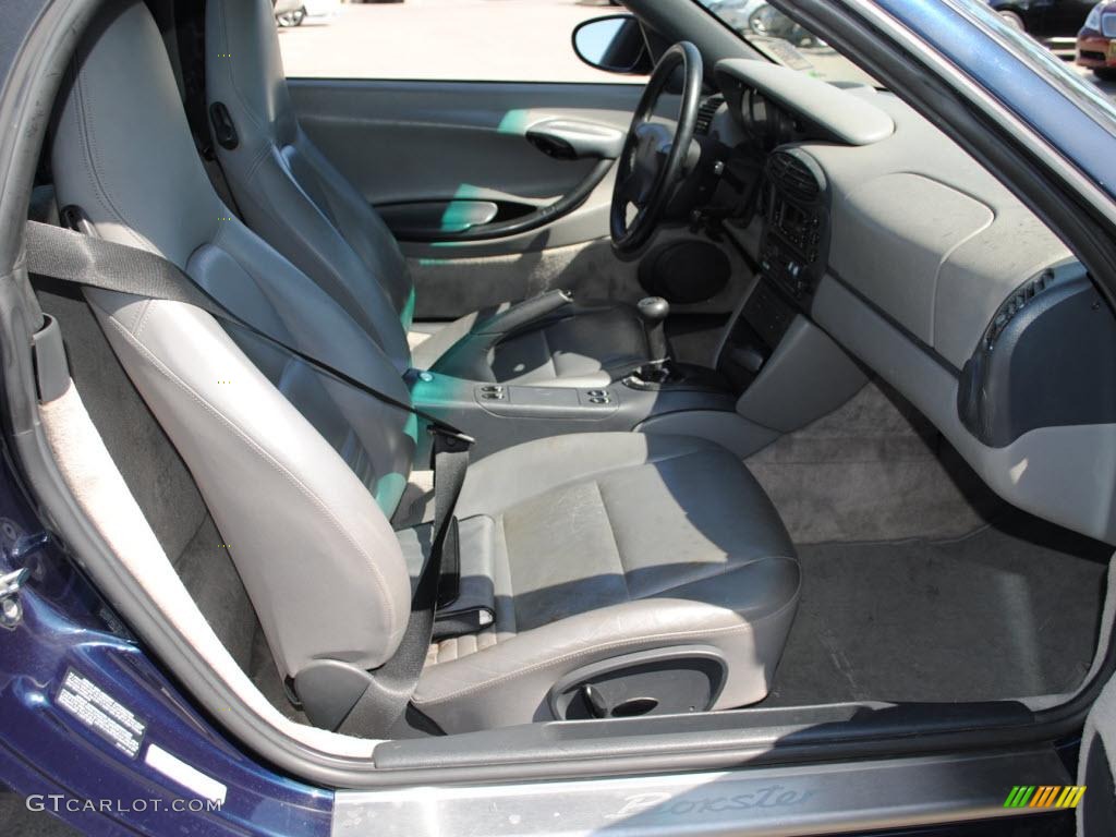 1997 Boxster  - Ocean Blue Metallic / Graphite Grey photo #11