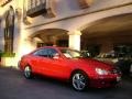 Mars Red 2006 Mercedes-Benz CLK 350 Coupe