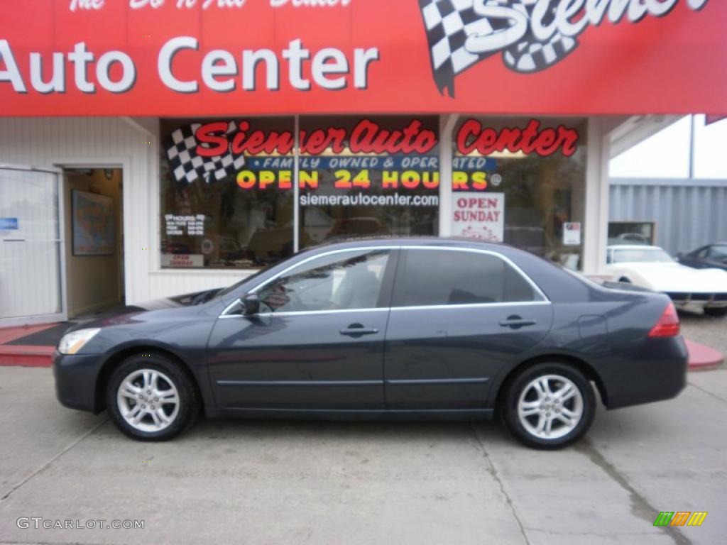 2006 Accord EX Sedan - Graphite Pearl / Gray photo #1