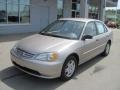 2001 Titanium Metallic Honda Civic LX Sedan  photo #2