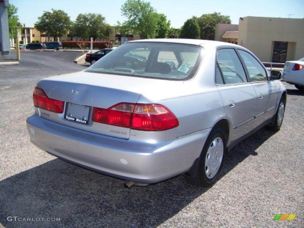 1999 Accord LX Sedan - Satin Silver Metallic / Gray photo #4