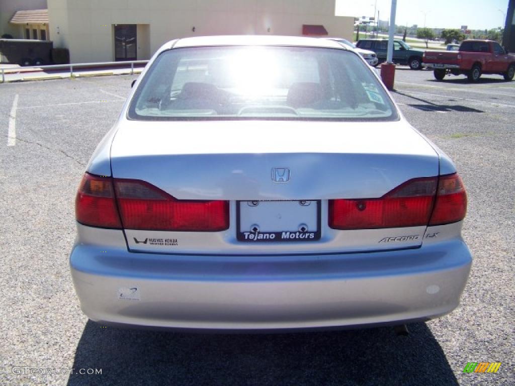 1999 Accord LX Sedan - Satin Silver Metallic / Gray photo #5
