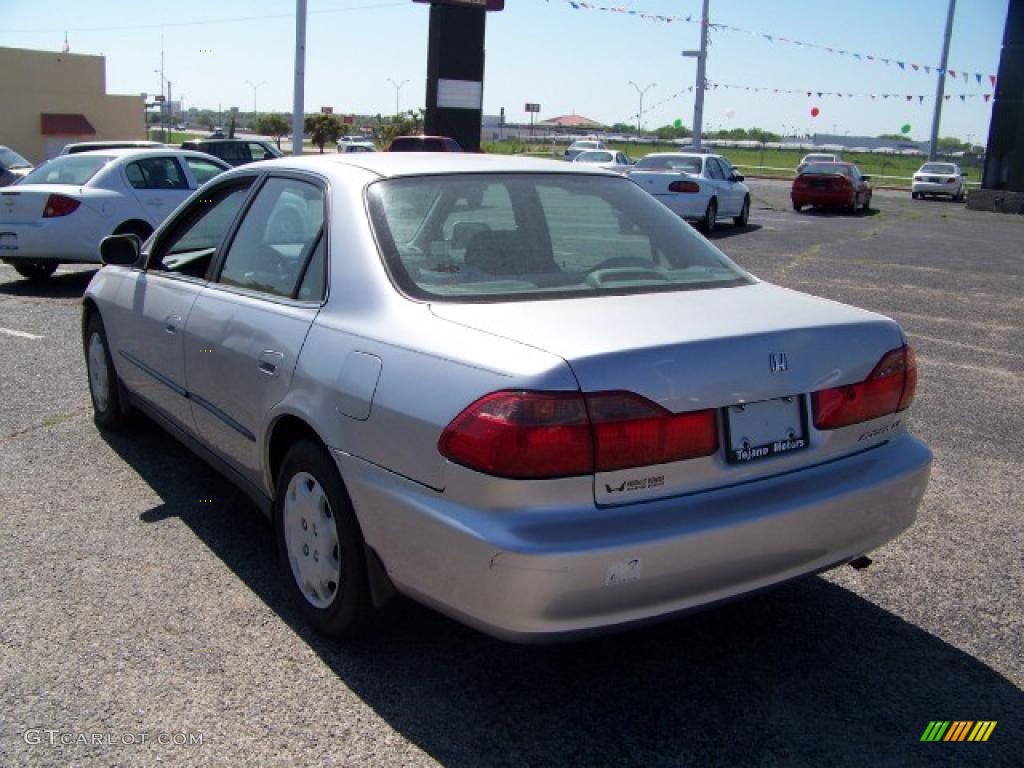 1999 Accord LX Sedan - Satin Silver Metallic / Gray photo #6