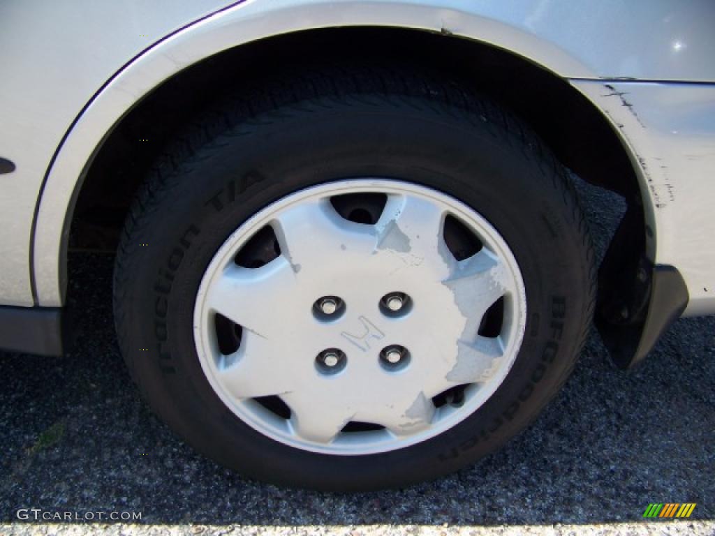 1999 Accord LX Sedan - Satin Silver Metallic / Gray photo #7