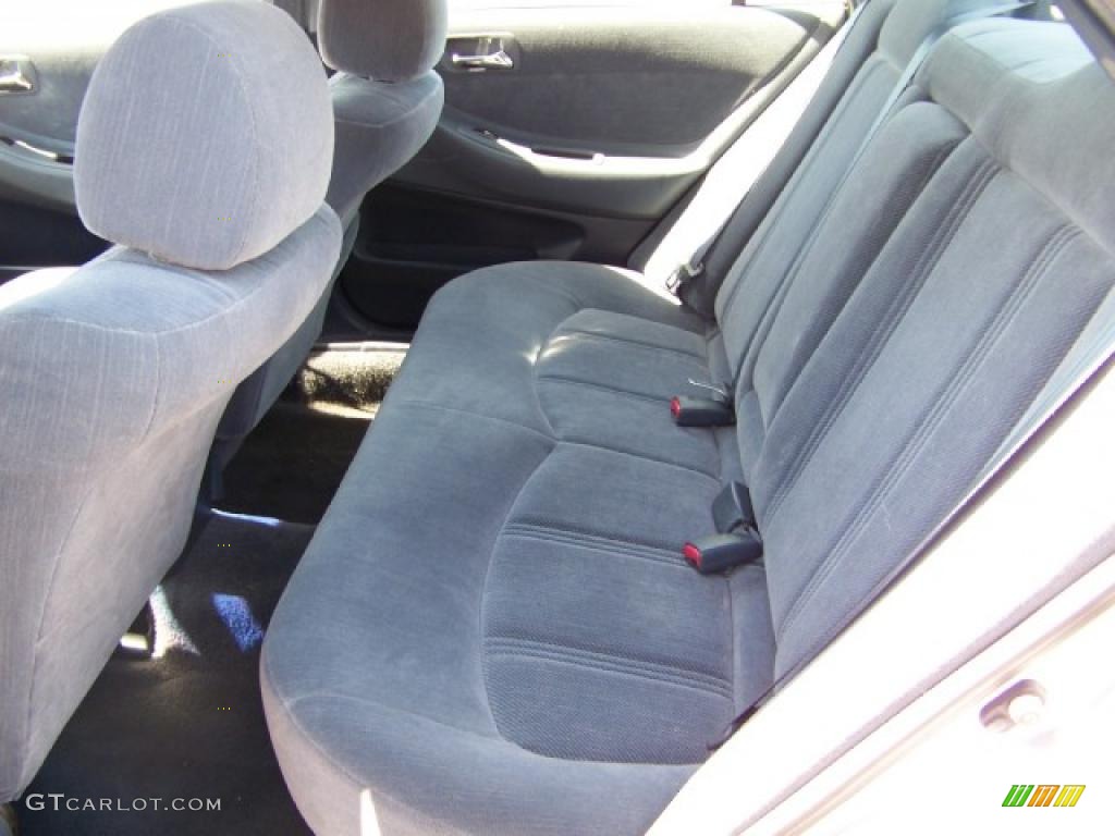 1999 Accord LX Sedan - Satin Silver Metallic / Gray photo #8