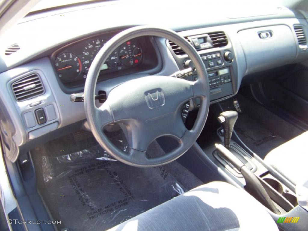 1999 Accord LX Sedan - Satin Silver Metallic / Gray photo #10