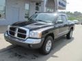 Black - Dakota SLT Quad Cab 4x4 Photo No. 2