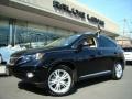 2010 Obsidian Black Lexus RX 450h AWD Hybrid  photo #1