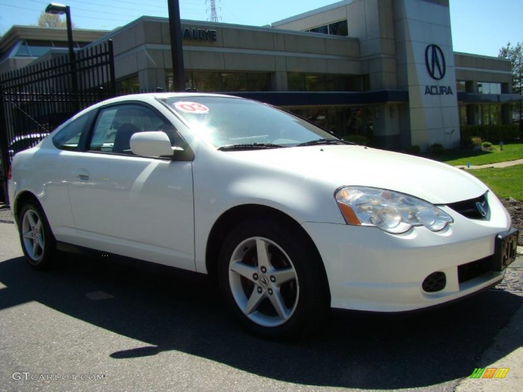 2003 RSX Sports Coupe - Taffeta White / Titanium photo #1