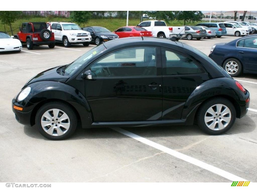 2010 New Beetle 2.5 Coupe - Black / Black photo #4