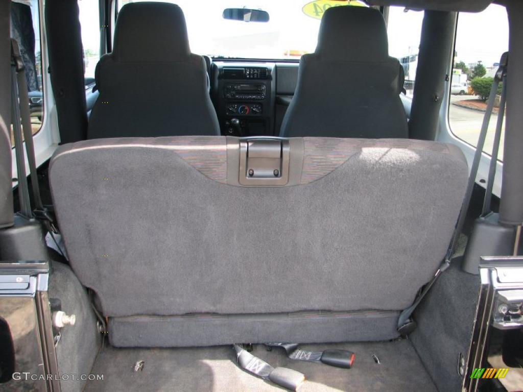 2004 Wrangler Sport 4x4 - Black / Dark Slate Gray photo #5