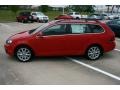Salsa Red - Jetta TDI SportWagen Photo No. 4