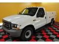 Oxford White - F350 Super Duty XL Regular Cab Utility Truck Photo No. 3