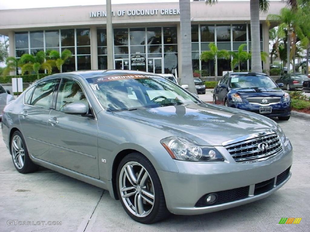 2007 M 45 Sport Sedan - Serengeti Sand Metallic / Bourbon photo #1