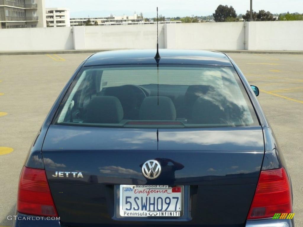 2002 Jetta GLS Sedan - Indigo Blue / Black photo #6