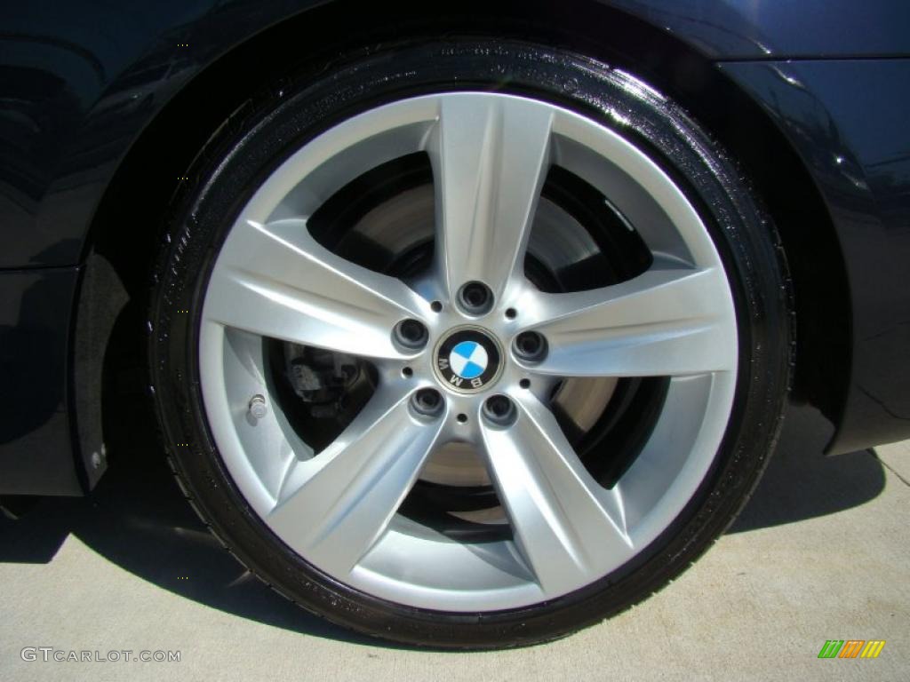 2007 3 Series 335i Convertible - Monaco Blue Metallic / Saddle Brown/Black photo #6