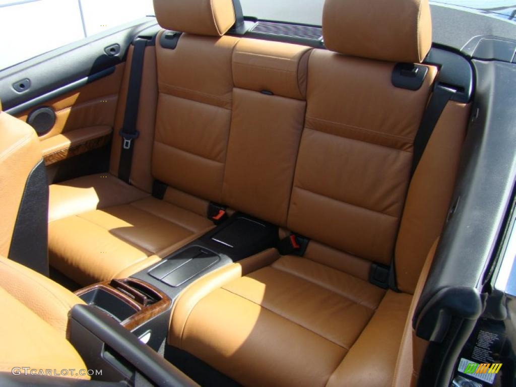 2007 3 Series 335i Convertible - Monaco Blue Metallic / Saddle Brown/Black photo #14