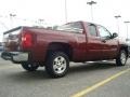 2008 Deep Ruby Metallic Chevrolet Silverado 1500 LT Extended Cab  photo #5