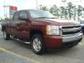 2008 Deep Ruby Metallic Chevrolet Silverado 1500 LT Extended Cab  photo #7