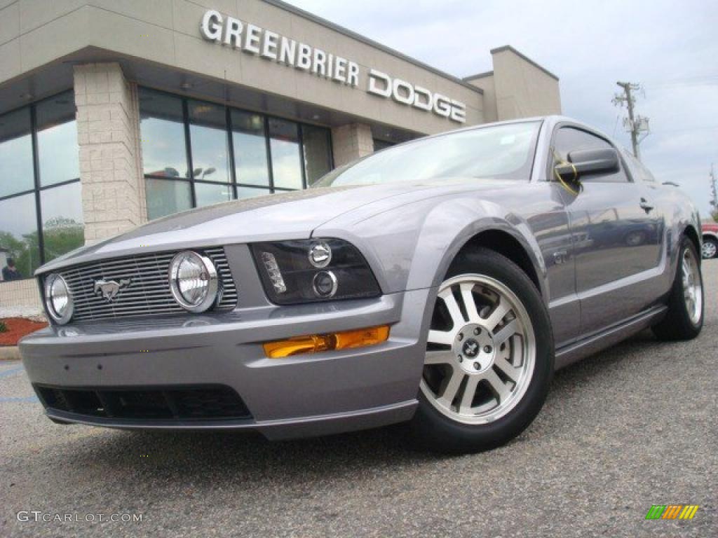 2006 Mustang GT Premium Coupe - Tungsten Grey Metallic / Black photo #1