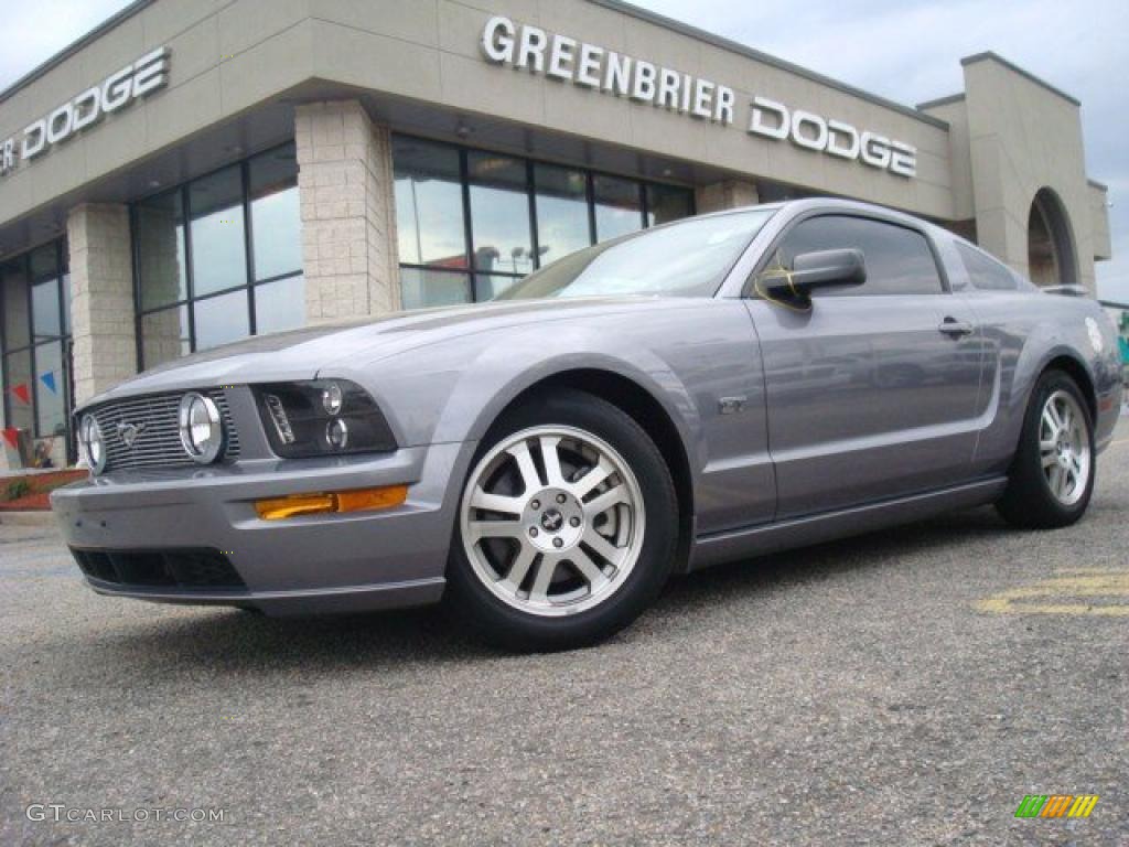 2006 Mustang GT Premium Coupe - Tungsten Grey Metallic / Black photo #2