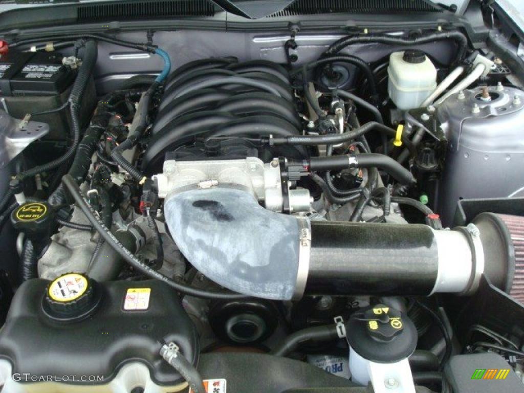 2006 Mustang GT Premium Coupe - Tungsten Grey Metallic / Black photo #24