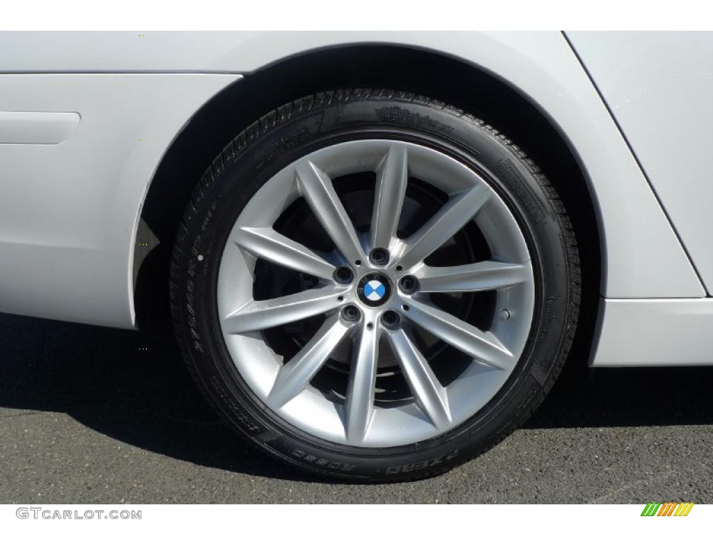 2008 7 Series 750i Sedan - Alpine White / Black photo #17